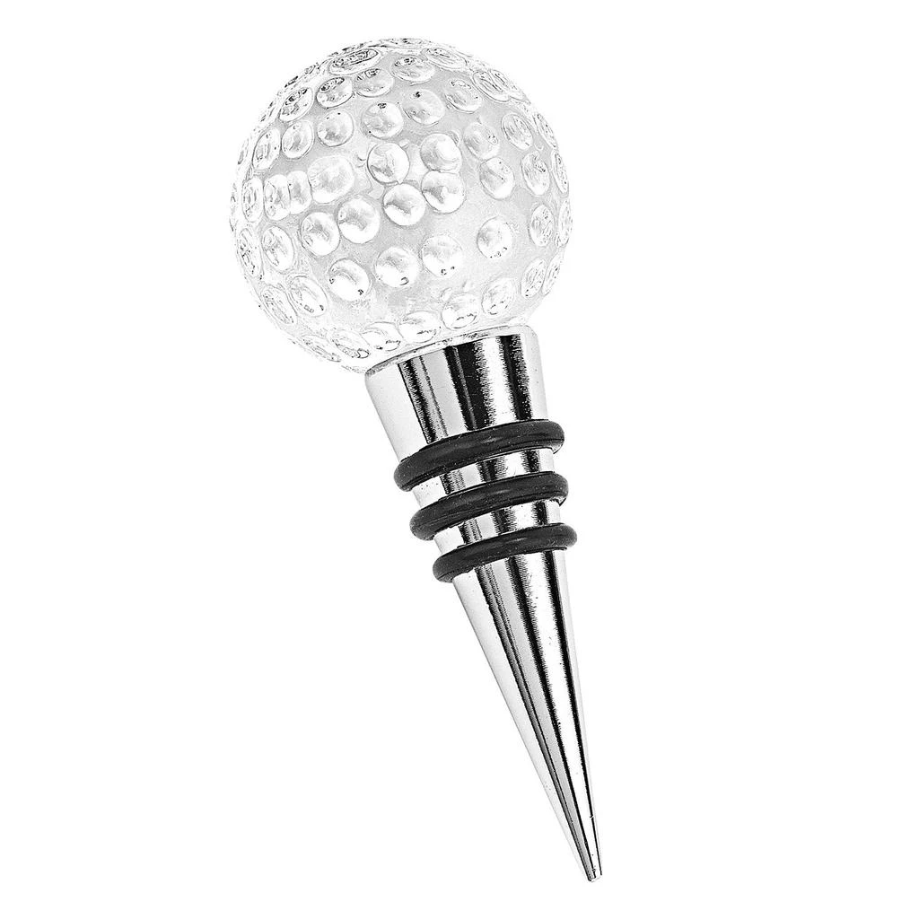 商品Homezia|Hand Crafted Crystal Golf Ball Bottle Stopper,价格¥467,第2张图片详细描述