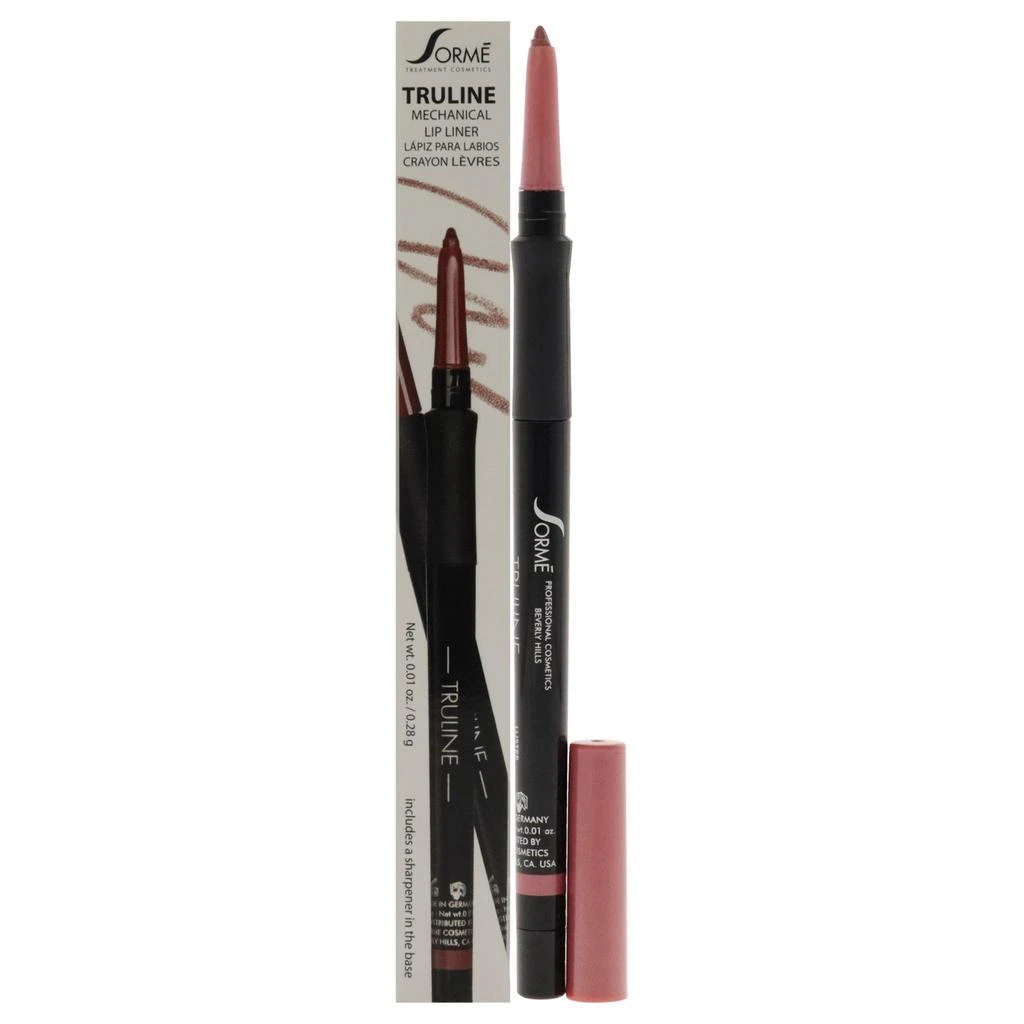 商品Sorme Cosmetics|Truline Mechanical Lipliner - MPL01 Luster by Sorme Cosmetics for Women - 0.01 oz Lip Liner,价格¥89,第3张图片详细描述