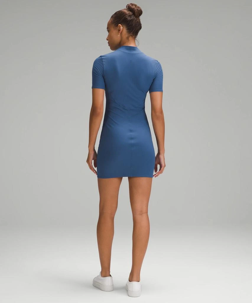 商品Lululemon|All Aligned Ribbed Short-Sleeve Dress,价格¥539,第4张图片详细描述