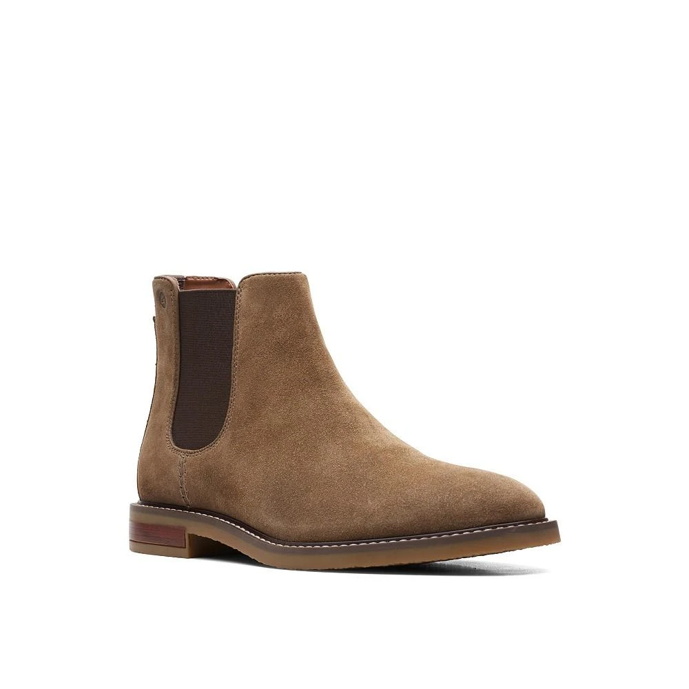 商品Clarks|Men's Collection Jaxen Chelsea Suede Comfort Boots,价格¥565,第1张图片