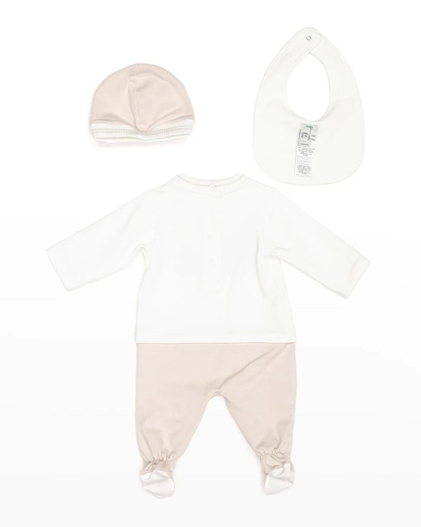 商品Fendi|Kid's 3-Piece Set, Size Newborn-6M,价格¥1985,第2张图片详细描述