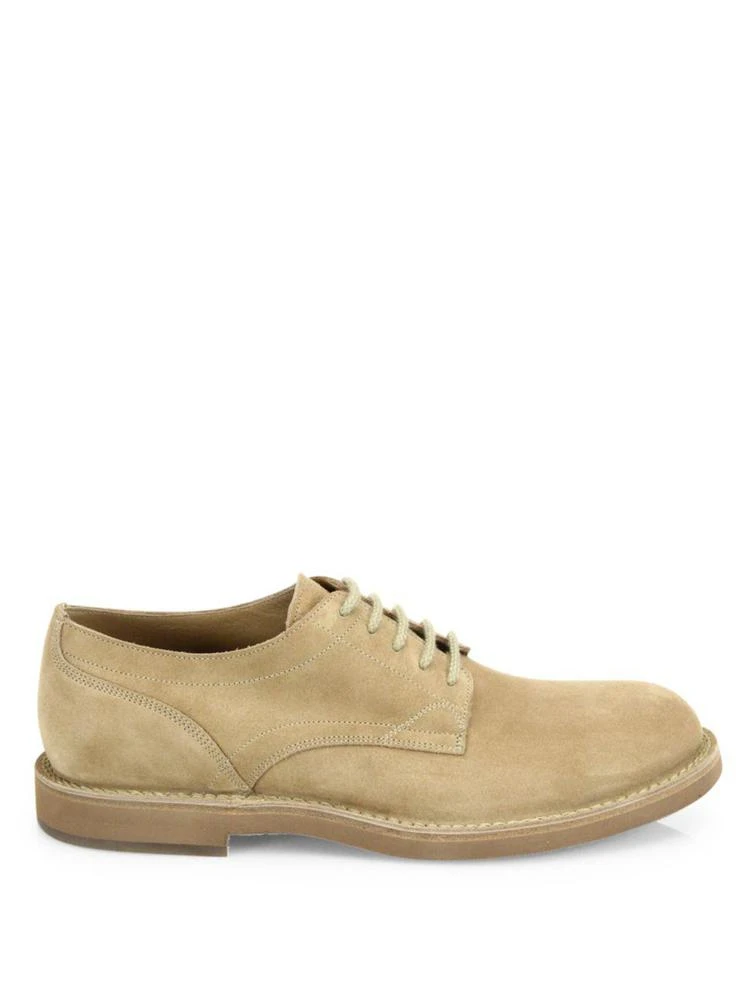 商品Brunello Cucinelli|Suede Derby Shoes,价格¥7456,第5张图片详细描述