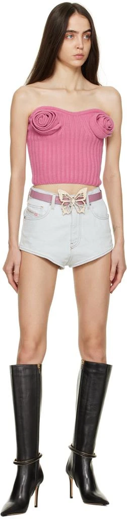 商品BLUMARINE|Purple Butterfly Belt,价格¥1803,第3张图片详细描述