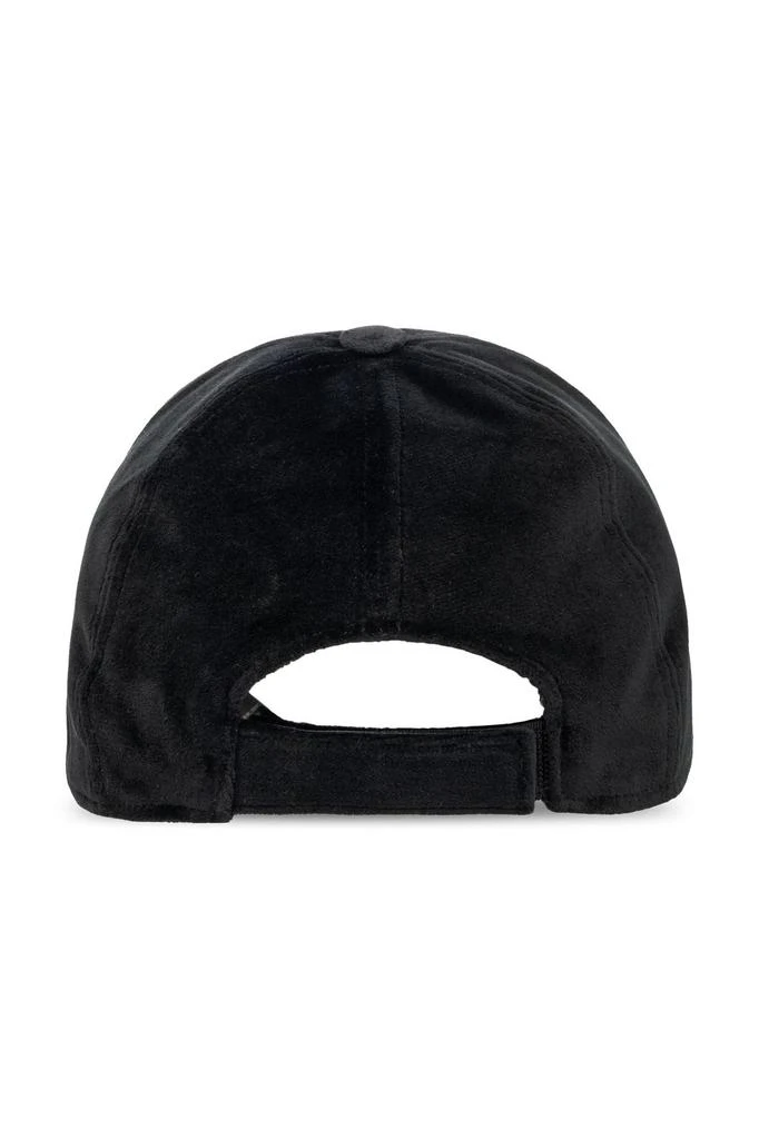 商品Balmain|Balmain Kids Logo Embroidered Velour Cap,价格¥526,第2张图片详细描述