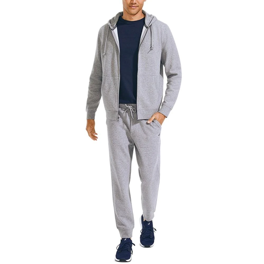 商品Nautica|Men's Classic-Fit Super Soft Knit Fleece Zip Hoodie,价格¥494,第5张图片详细描述