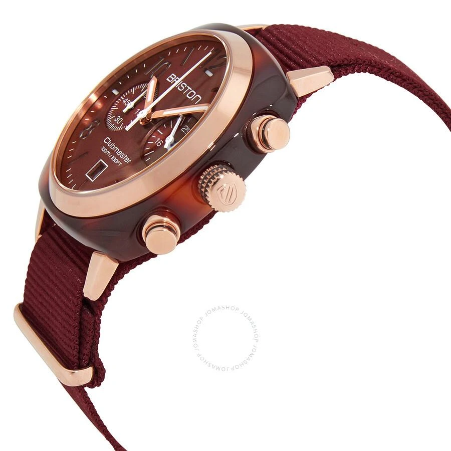 商品Briston|Clubmaster Chronograph Quartz Red Dial Men's Watch 15140.PRA.T8.NBDX,价格¥409,第2张图片详细描述