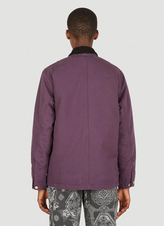 W' Irving Jacket in Purple商品第4张图片规格展示