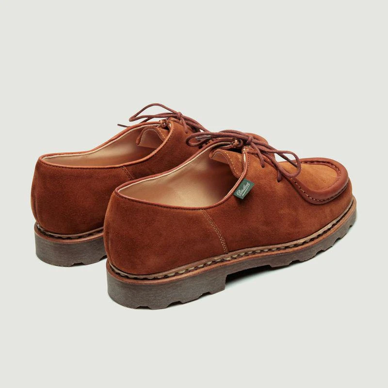 商品Paraboot|Michael Sweden Derbies velours whisky PARABOOT,价格¥1927,第2张图片详细描述