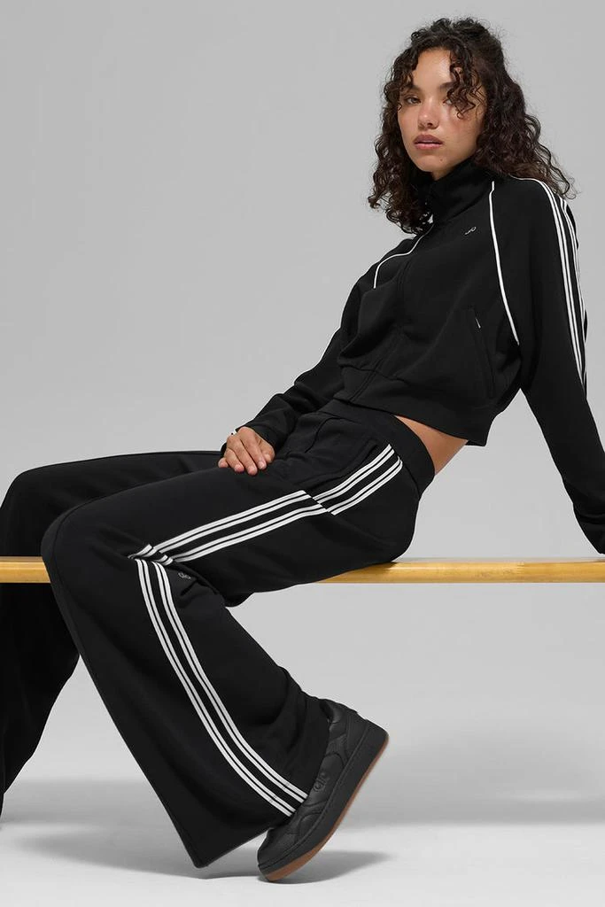 Track Star Wide Leg Pant (Long) - Burgundy 商品