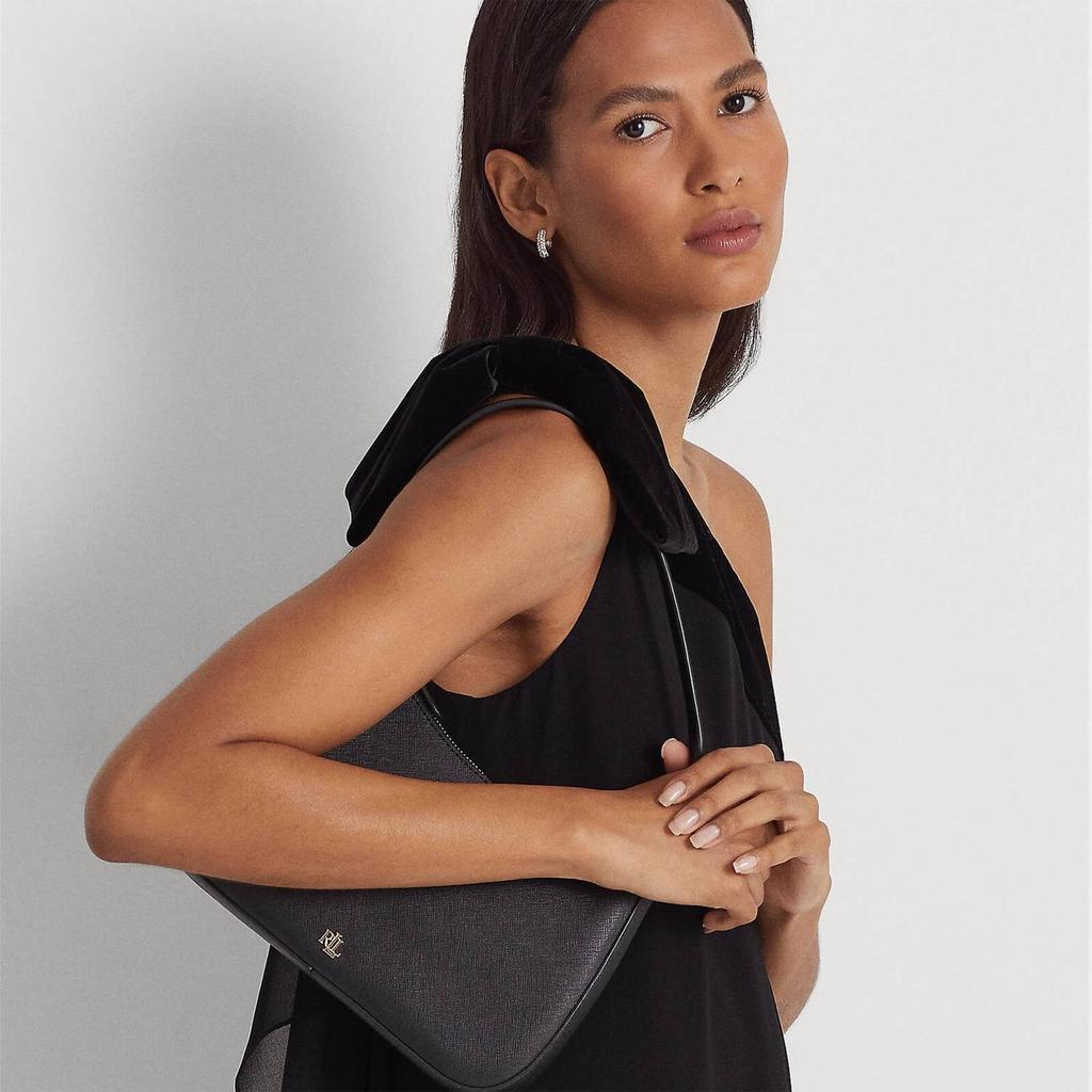 Lauren Ralph Lauren Women's Danni 26 Shoulder Bag - Medium - Black商品第2张图片规格展示