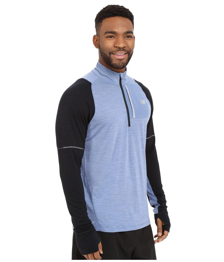 商品New Balance|New Balance Performance Merino Half Zip 长袖T恤,价格¥632,第4张图片详细描述