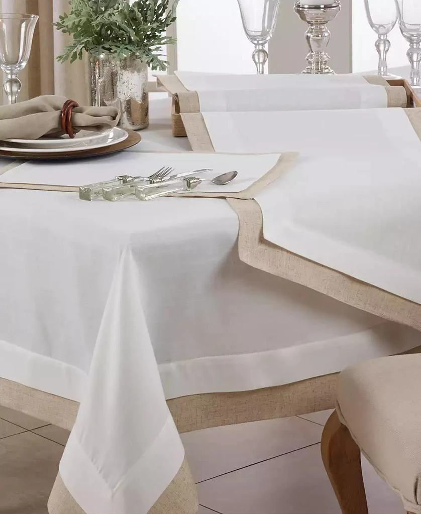 商品Saro Lifestyle|Table Runner with Double Layer Design,价格¥200,第3张图片详细描述