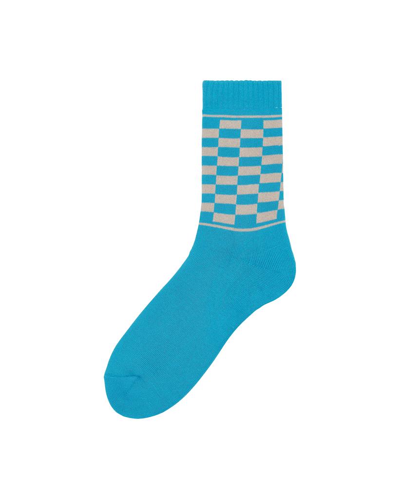 Checker Socks Blue商品第2张图片规格展示