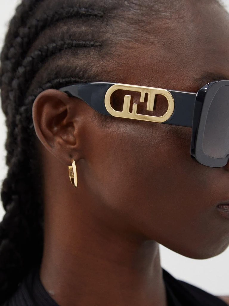 商品Fendi|O' lock square acetate sunglasses,价格¥3491,第3张图片详细描述