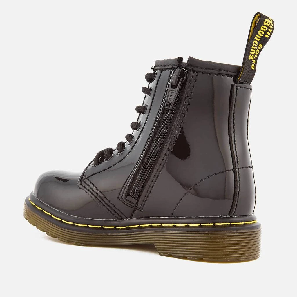 Dr. Martens Toddlers' 1460 T Patent Lamper Lace Up Boots - Black 商品