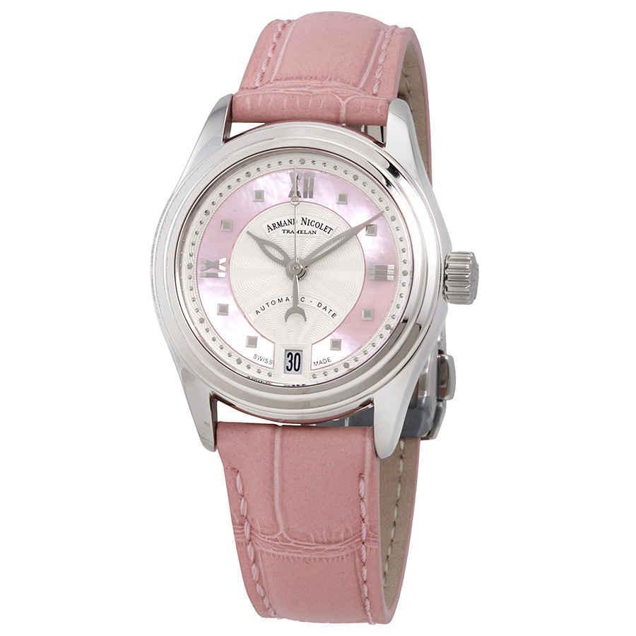 商品Armand Nicolet|Armand Nicolet M03-2 Ladies Automatic Watch A151AAA-AS-P882RS8,价格¥4751,第1张图片