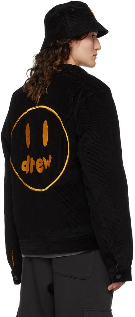 商品Drew House|SSENSE Exclusive Black Painted Mascot Jacket,价格¥1386,第3张图片详细描述