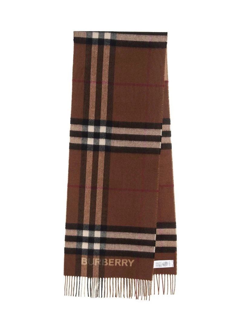 商品Burberry|Check cashmere scarf,价格¥3837,第1张图片