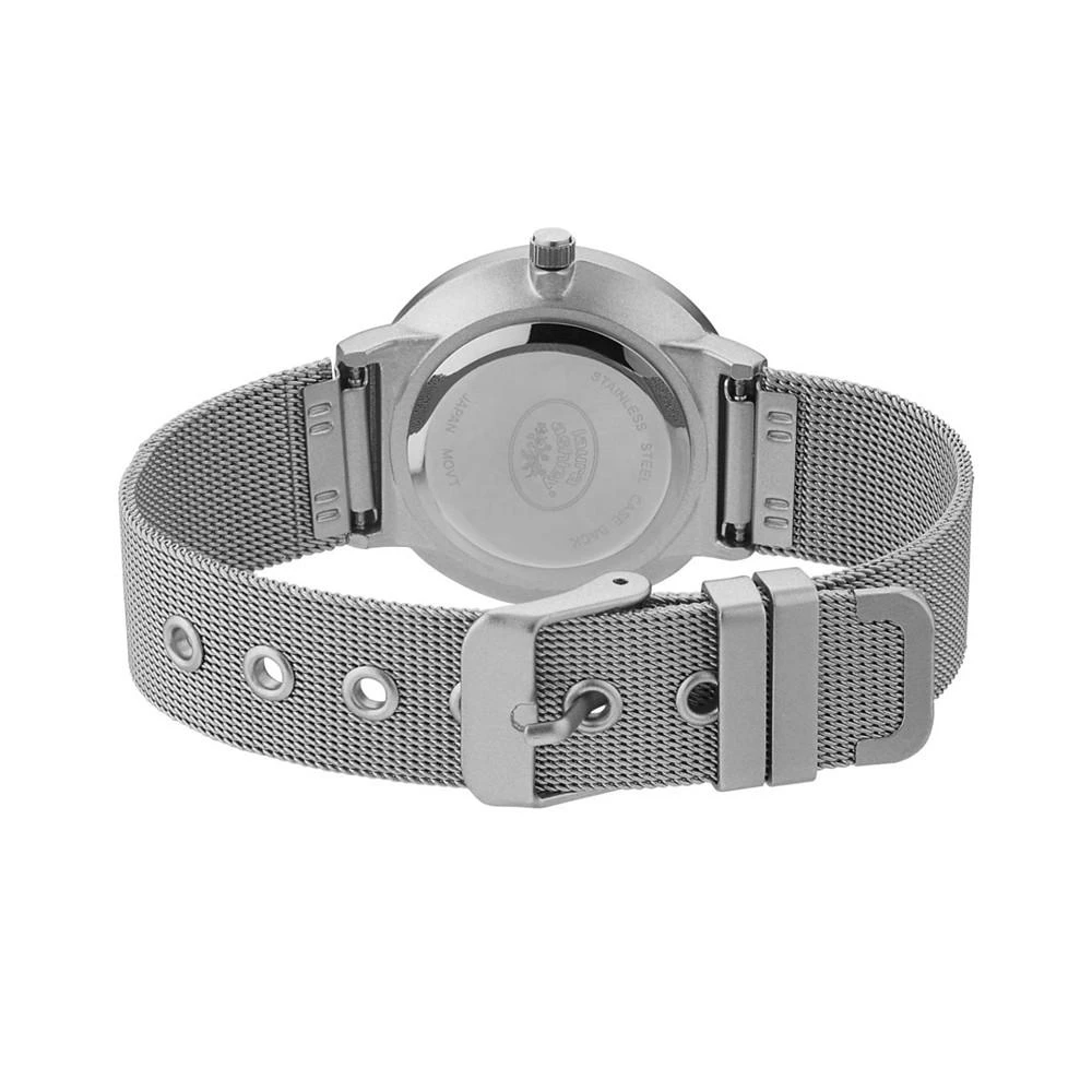 商品Laura Ashley|Ladies' Silver Minimalist Mesh Band Watch,价格¥309,第2张图片详细描述