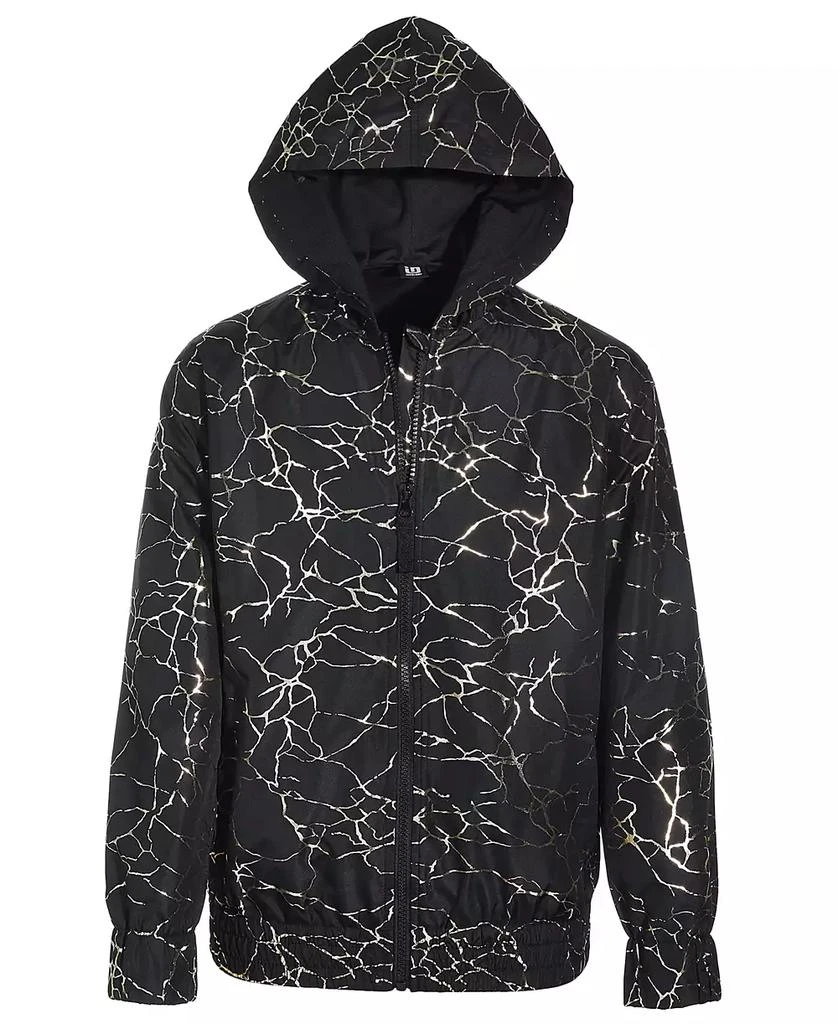 商品ID Ideology|Big Girls Marble-Print Hooded Windbreaker Jacket, Created for Macy's,价格¥101,第1张图片