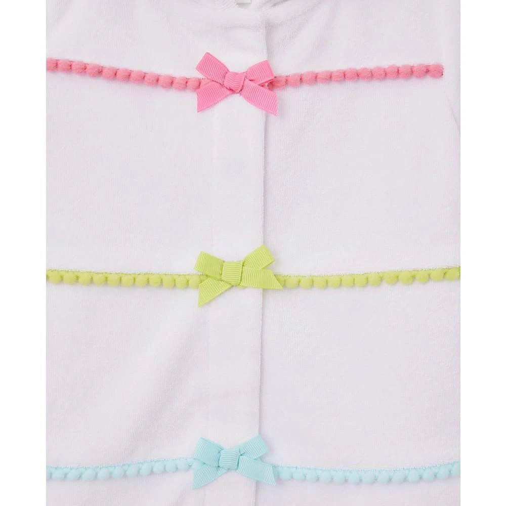 商品Little Me|Baby Girls Multi-Colored Bow Terry Swim Cover Up,价格¥162,第3张图片详细描述