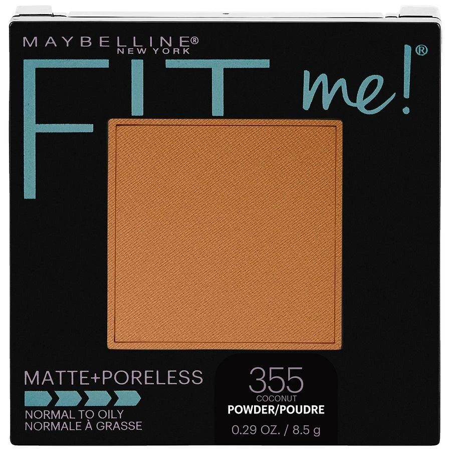 商品Maybelline Fit Me|Matte + Poreless Pressed Powder Face Makeup,价格¥89,第1张图片