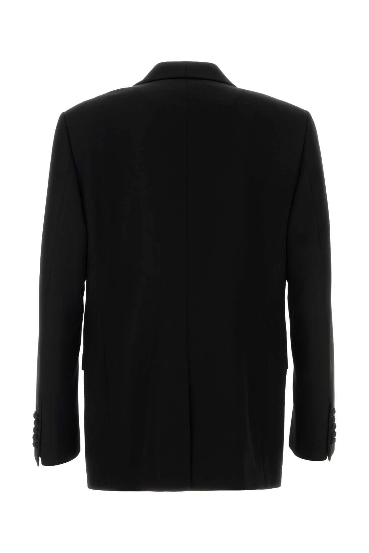 商品Valentino|Valentino 男士西服 6V3CEH05AK80NO 黑色,价格¥22339,第3张图片详细描述
