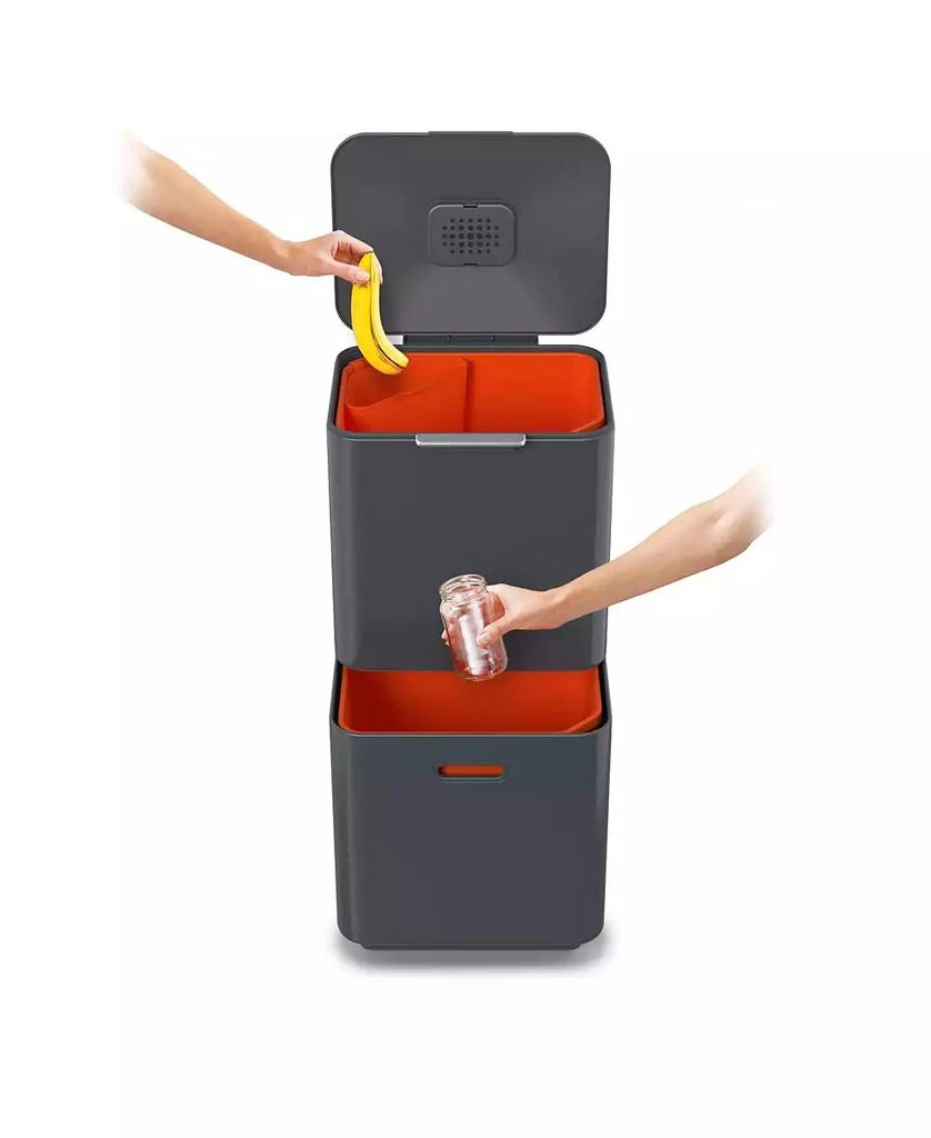 商品Joseph Joseph|Totem Max 60L Waste Separation & Recycling Unit,价格¥1433,第4张图片详细描述
