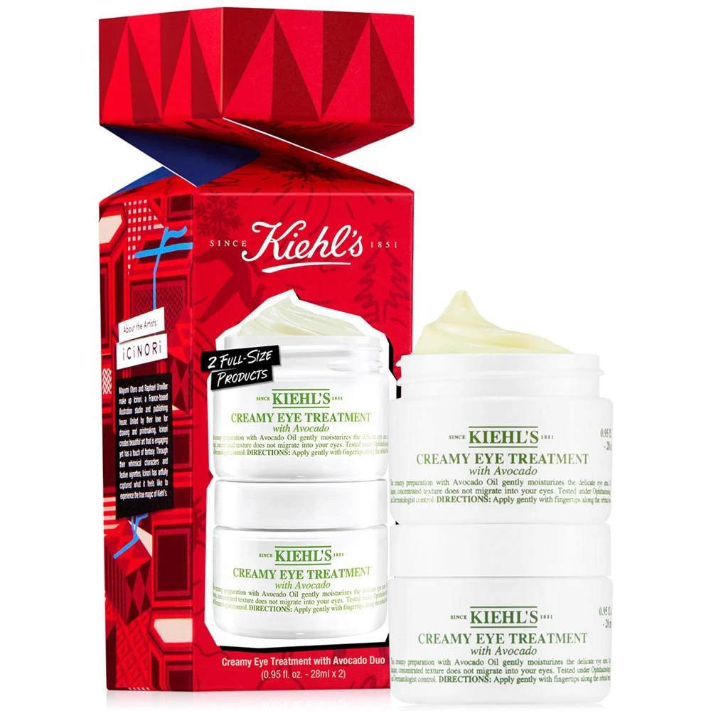 商品Kiehl's|2-Pc. Creamy Eye Treatment With Avocado Set,价格¥558,第1张图片