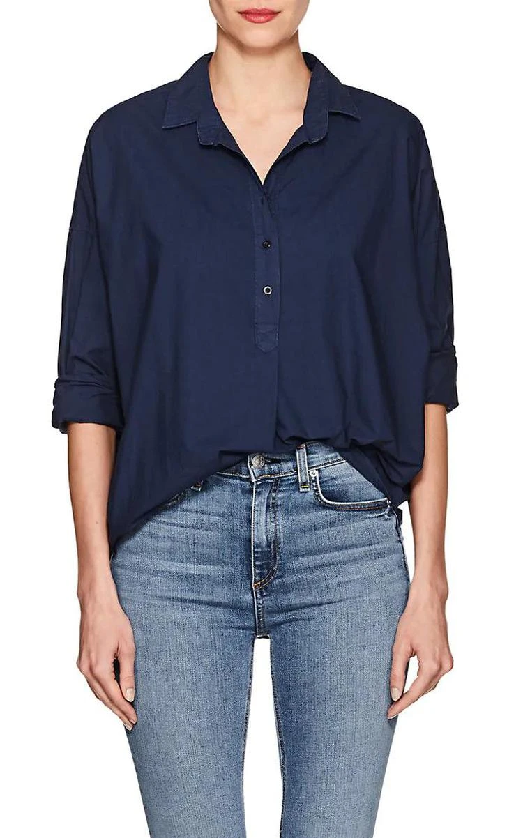 商品A SHIRT THING|Oversized Cotton Poplin Blouse,价格¥964,第1张图片