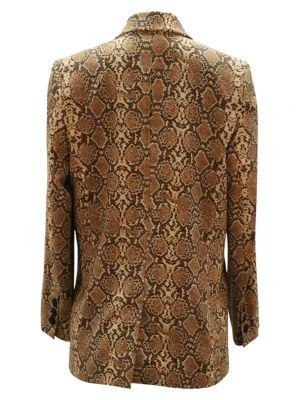 商品[二手商品] ANINE BING|Anine Bing Madeline Blazer In Python Print Polyamide,价格¥1275,第2张图片详细描述