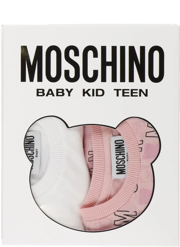 商品Moschino|Moschino Cotton 2 Baby Rompers Set,价格¥1306,第3张图片详细描述