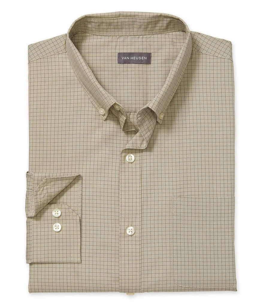 商品Van Heusen|Men's Big and Tall Wrinkle Free Long Sleeve Button Down Shirt,价格¥188,第4张图片详细描述