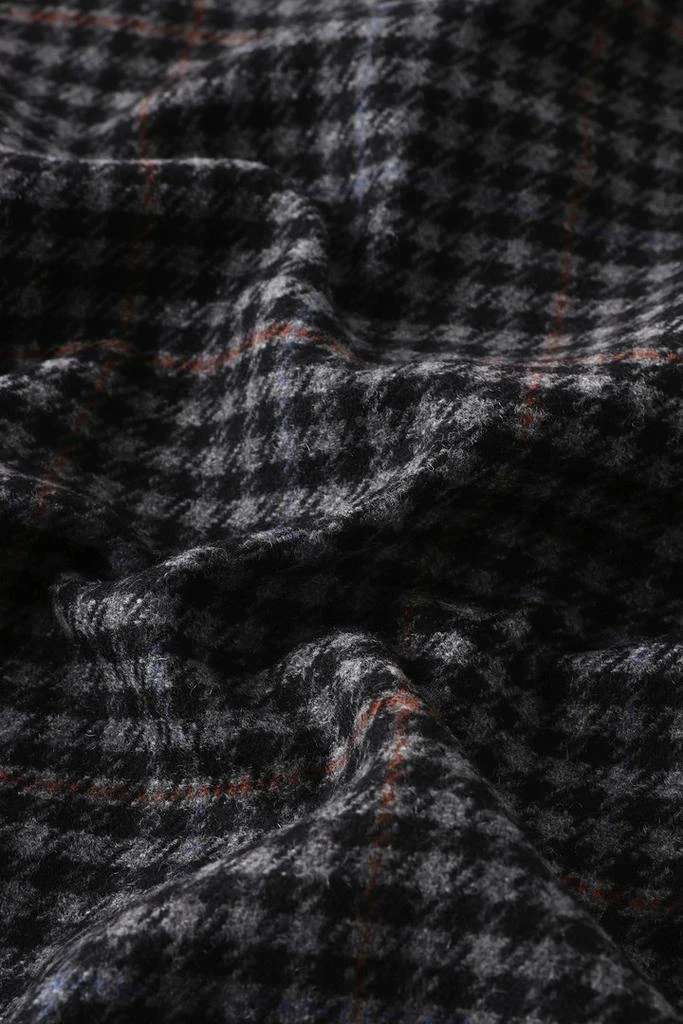 商品Woolrich|Wool Blend Trout Run Plaid Flannel Shirt - Men - Gray,价格¥1184,第4张图片详细描述