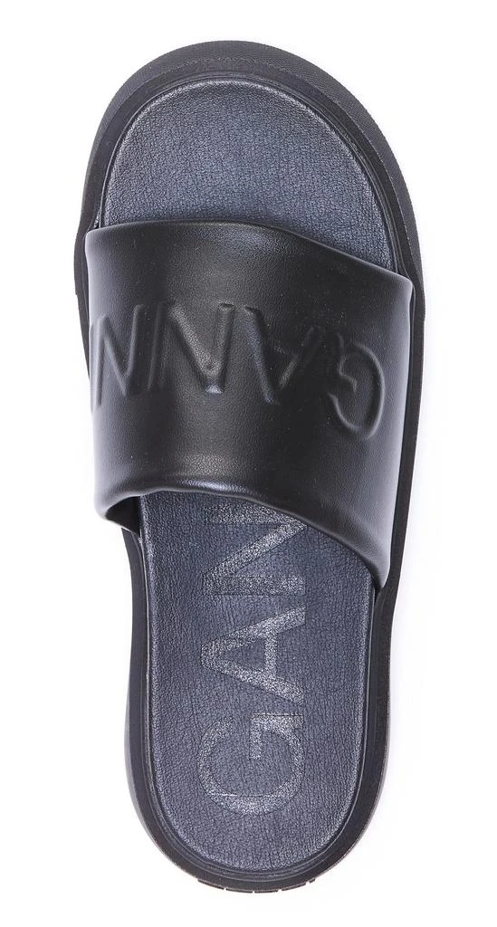 商品Ganni|Ganni Sporty Slide Sandals,价格¥1272,第4张图片详细描述