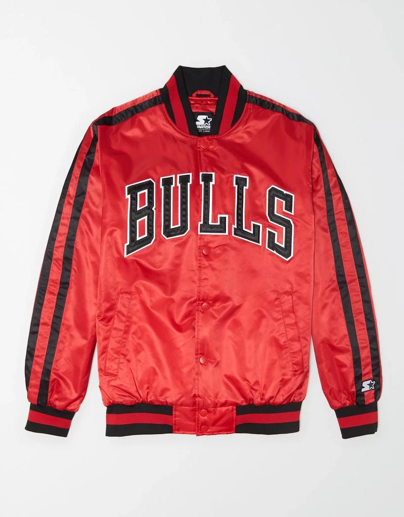 商品Tailgate|Tailgate X Starter Men's Chicago Bulls Varsity Jacket 外套,价格¥760,第1张图片