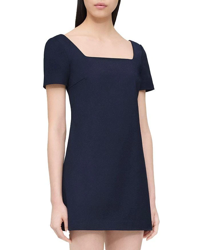 商品Theory|Square Neck Mini Dress,价格¥819,第3张图片详细描述