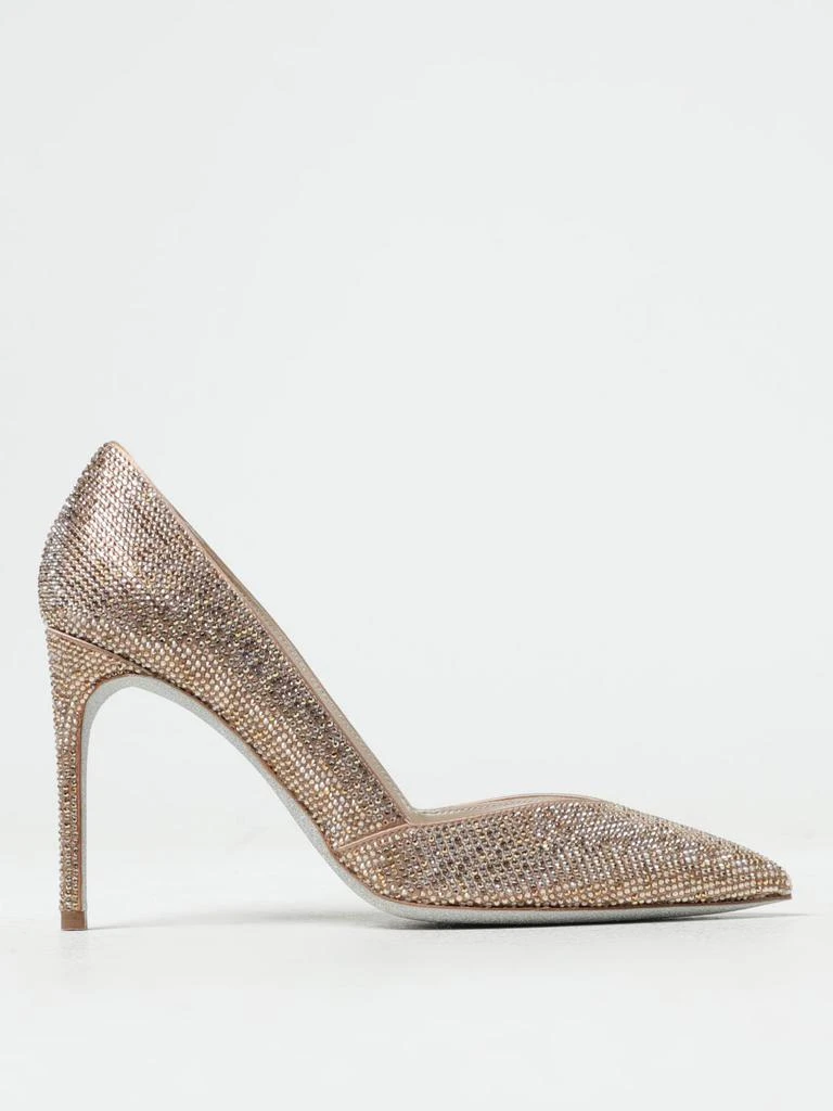 商品Rene Caovilla|René Caovilla Vivienne pumps in satin with rhinestones,价格¥11200,第1张图片