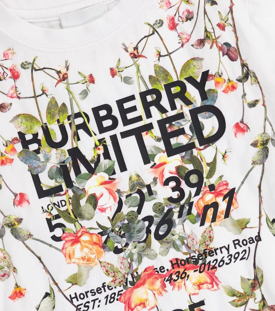 商品Burberry|印花棉质针织T恤,价格¥2020,第3张图片详细描述