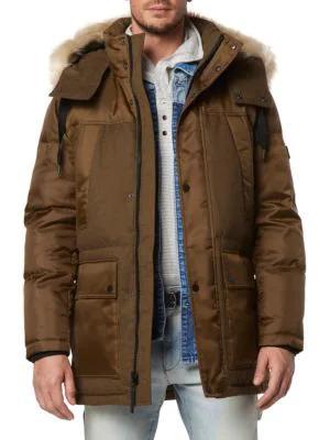 商品Marc New York by Andrew Marc|Tripp Down Faux Fur Hood Parka,价格¥1234,第3张图片详细描述