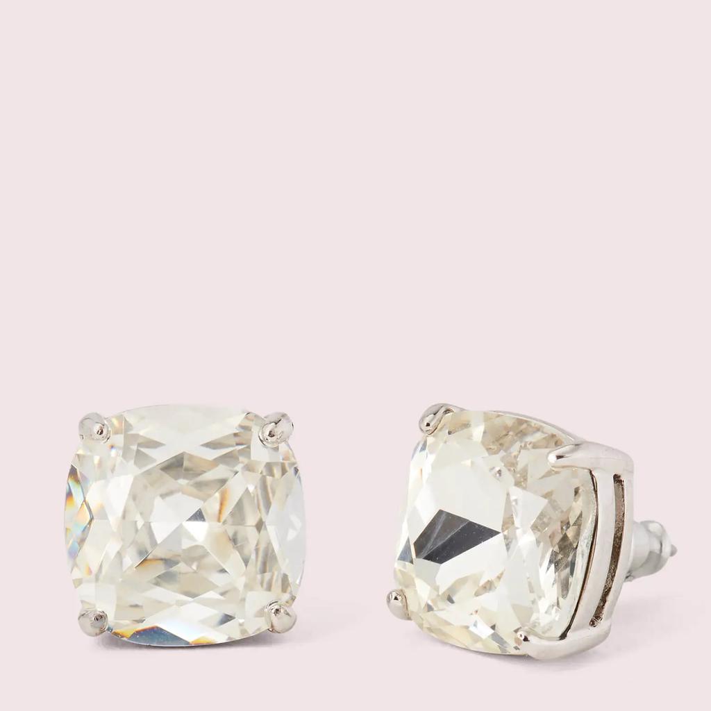 Kate Spade New York Women's Small Square Studs - Clear商品第1张图片规格展示