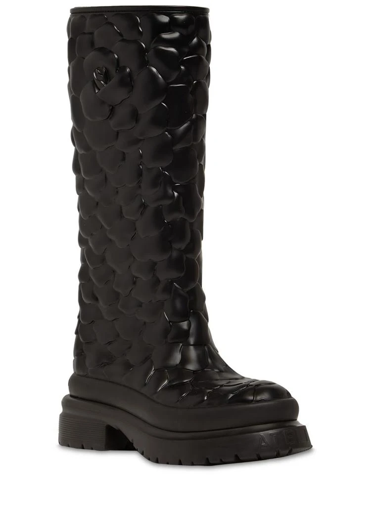 商品Valentino|50mm Atelier Tall Rain Boots,价格¥7532,第4张图片详细描述