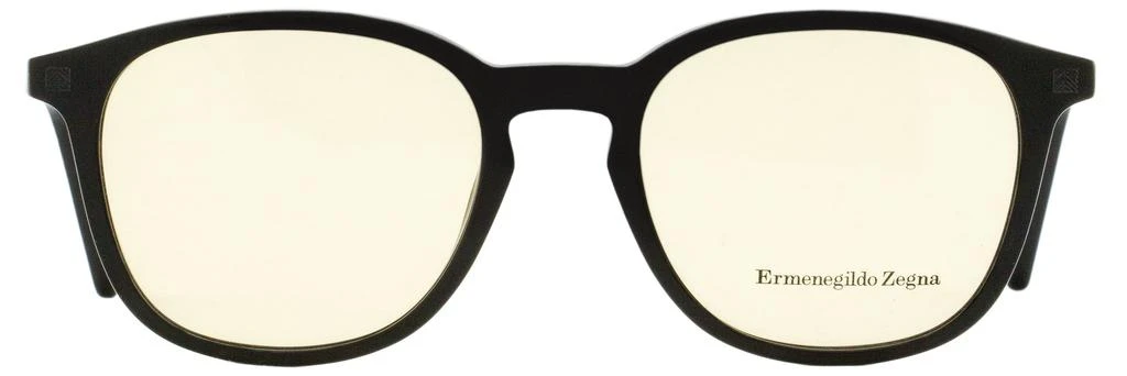 商品Zegna|Ermenegildo Zegna Men's Square Eyeglasses EZ5140 001 Black/Ruthenium 50mm,价格¥414,第1张图片