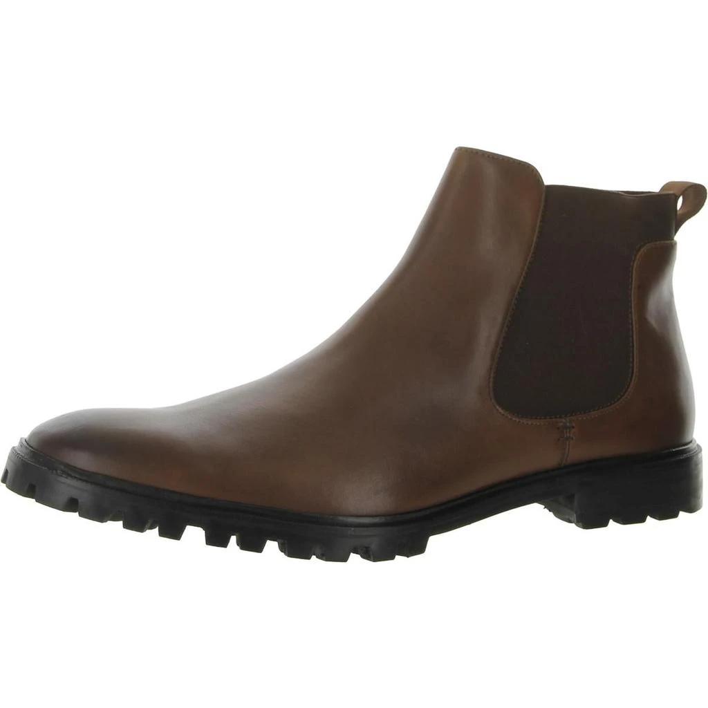 商品Kenneth Cole|Kenneth Cole New York Mens Tully Lug Leather Pull On Chelsea Boots,价格¥774,第1张图片