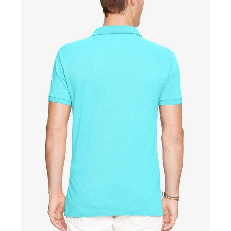 商品Ralph Lauren|拉夫·劳伦 Men's Slim-Fit Mesh Polo Shirt,价格¥218,第3张图片详细描述