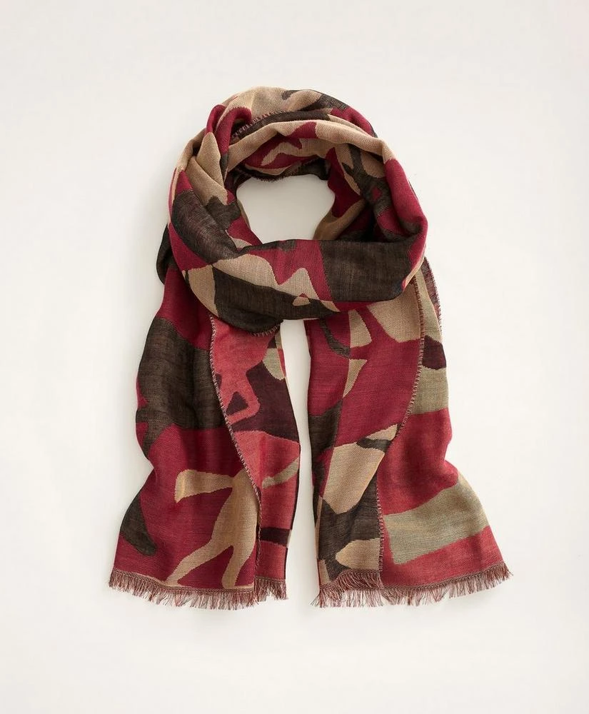 商品Brooks Brothers|Wool Blend Equestrian Scarf,价格¥1315,第1张图片