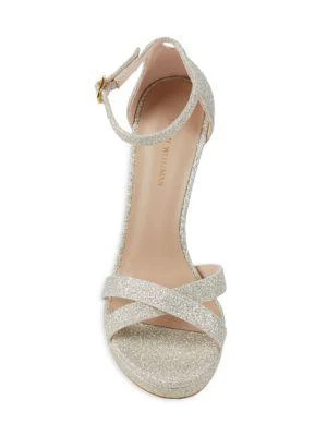 Nudist Disco Glitter Stiletto Sandals 商品