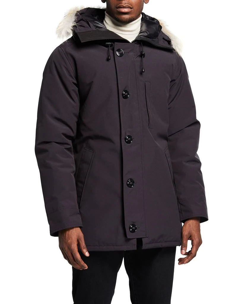 商品Canada Goose|Men's Chateau Parka w/ Fur Trim,价格¥11557,第1张图片