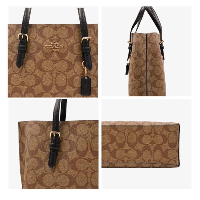 商品Coach|美国直邮COACH蔻驰奥莱款中号女士PVC配皮单肩斜挎4250新款女包,价格¥2921,第13张图片详细描述