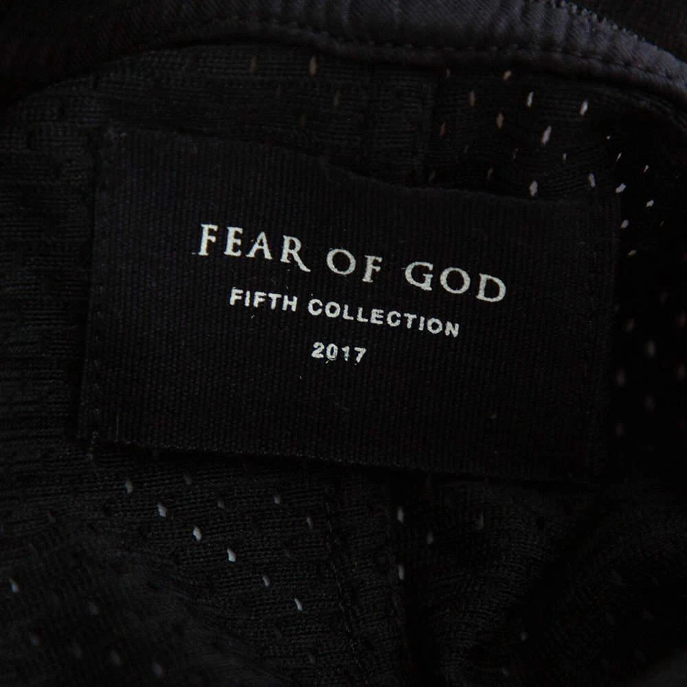 商品[二手商品] Fear of god|Fear of God Black Synthetic Logo Print Long Sleeved Mesh-Jersey T-Shirt S,价格¥5146,第5张图片详细描述